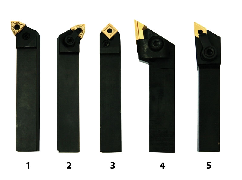 SOUSTRUŽNICKÉ NOŽE HM 16MM, SADA - 5 KS