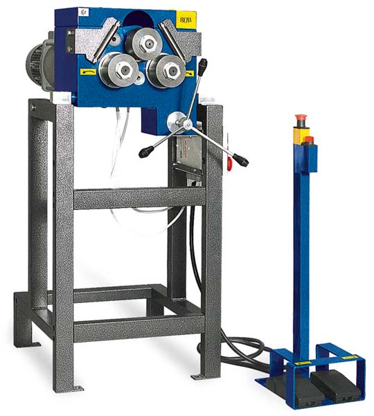 Z080-1 ZAKRUŽOVAČKA PROFILŮ S NOŽNÍM OVLÁDÁNÍM