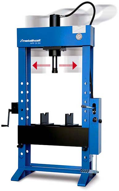 METALLKRAFT WPP50BK RUČNÍ/NOŽNÍ HYDRAULICKÝ DÍLENSKÝ LIS
