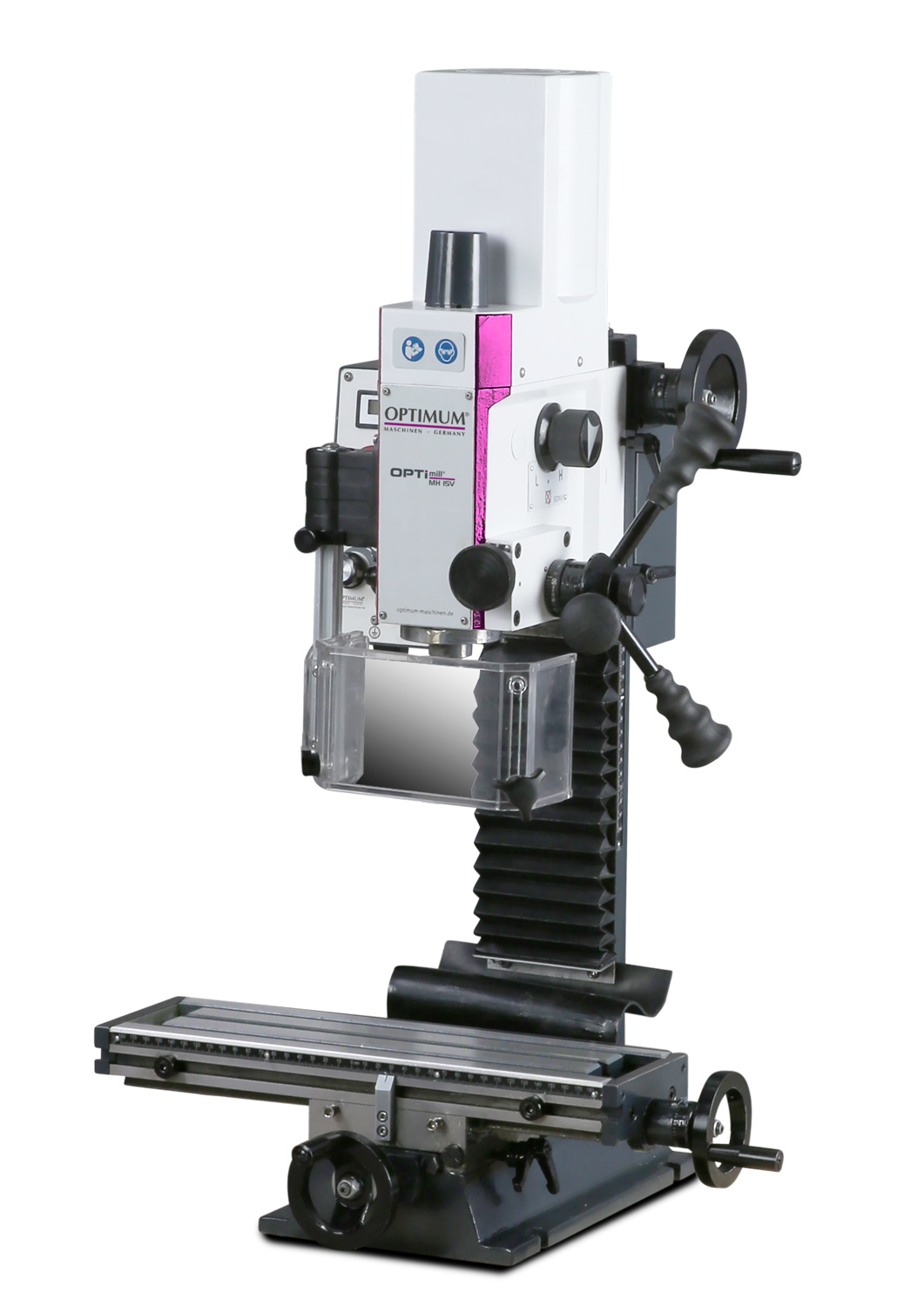 OPTIMUM OPTIMILL MH 15 V STOLNÍ FRÉZKA