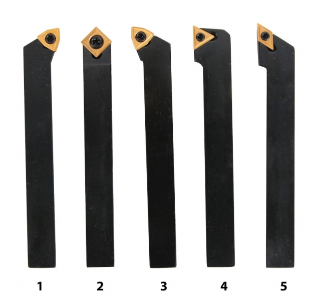 VNITŘNÍ SOUSTRUŽNICKÉ NOŽE HM 12MM, SADA - 5 KS