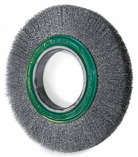 METALLKRAFT DRÁTĚNÝ KOTOUČ VLNITÝ NA NEREZ 250 X 30, ? DRÁTU 0,3 MM