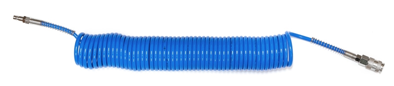 PROFI SPIRÁLOVÁ PU HADICE 10 M, ? 5/8 MM, S RYCHLOSPOJKOU