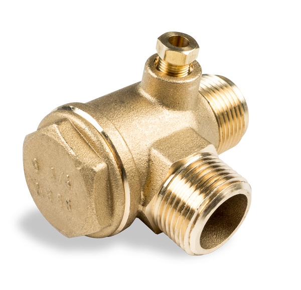 AIRCRAFT ZPĚTNÝ VENTIL 3/4" AG × 3/4" AG