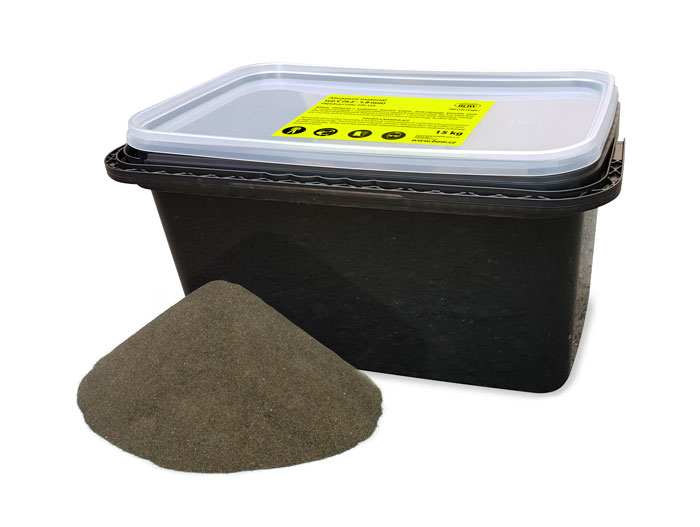 PÍSKOVACÍ SMĚS 15KG, ZRNITOST 0,2-1,8MM