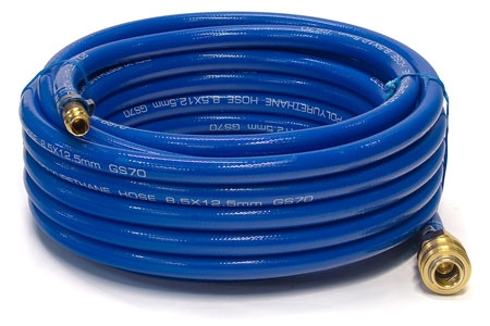 AIRCRAFT PU TLAKOVÁ HADICE PRO 10 M, ? 8/12 MM S RYCHLOSPOJKAMI