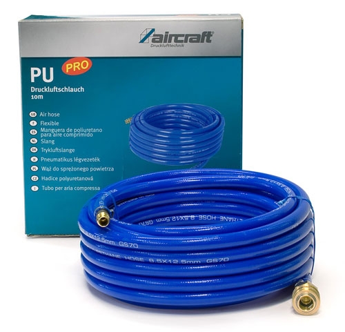 PU tlaková hadice PRO 10 m, ? 8/12 mm s rychlospojkami