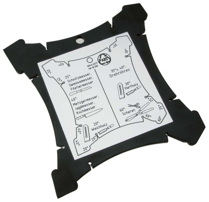 Úhlová měrka pro brusný kotouč 200 mm.