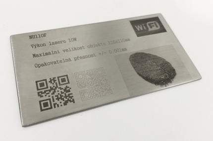 Přenosný popisovací fiber laser s odnímatelnou hlavou Numco NU 300 OH