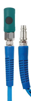 Spirálová PU hadice 7,5 m, ø 8/12 mm, 8 bar s rychlospojkou