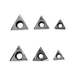 Břitové destičky pro vyvrtávací hlavy - na hliník (č. 5 a 6)