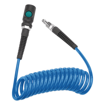 Spirálová PU hadice 3 m, ø 5/8 mm, 8 bar s rychlospojkou (2105870)