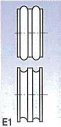 Rolny typ E1 (pro SBM 110-08) (3880121)