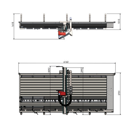 Vertikální panelová pila VPS 22-51 VR ED