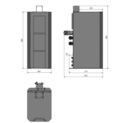 Podstavec s integrovaným odsáváním GU 1 (230V)