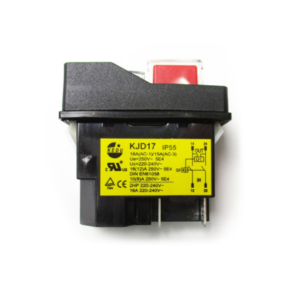 Hlavní vypínač pro magnetické vrtačky MB 351, MB 351 F, MB 502 E, KE 16-2