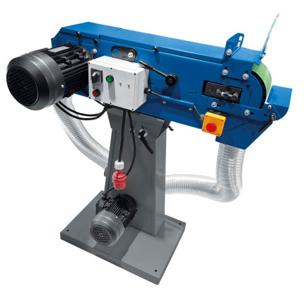 Pásová bruska s odsáváním MBSM 150-240-2 AS (400 V)