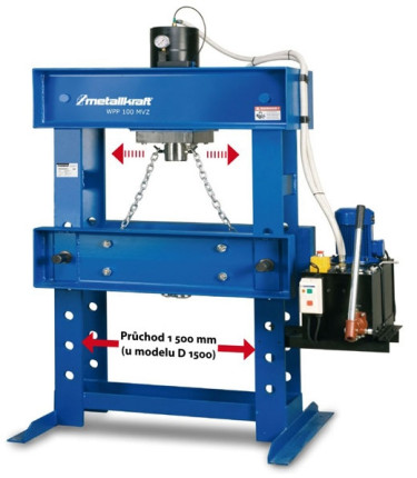 Hydraulický lis  WPP 100 MVZ, D 1500 (4011101).