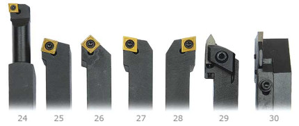 Sada soustružnických nožů HM 16 mm