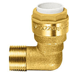 Úhlová zástrčková spojka 90° AD 22 x 3/4" AG (2156322).