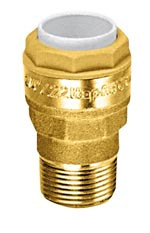 Přímá zástrčková spojka AD 22 x 3/4" AG (2156622).