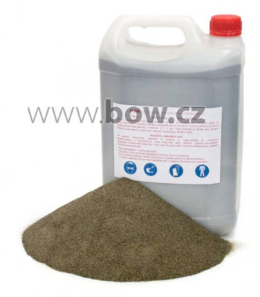 Abrazivo („písek“) na pískování EVAM - kanystr 7,5 kg.