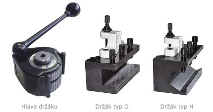 Rychloupínací nožový držák sada SWH 9 - D (3384309).