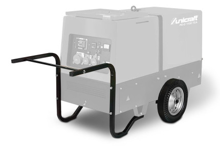 Podvozek pro elektrocentrály PG-D. Ilustrační foto.