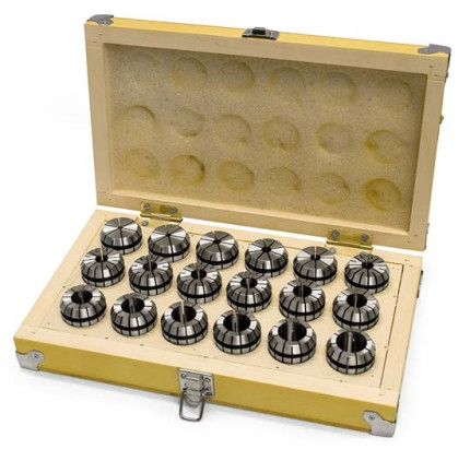 Kleštiny ER32, 3 – 20 mm, 18 ks (3441122)