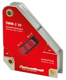 Vypínatelný svařovací úhlový magnet SWM-2 30