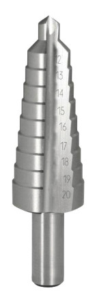 Stupňovité vrtáky, sada 3 ks, 4 – 30 mm