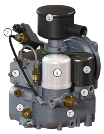 Šroubový kompresor ACS ECO 2,7-10-100 (230 V)