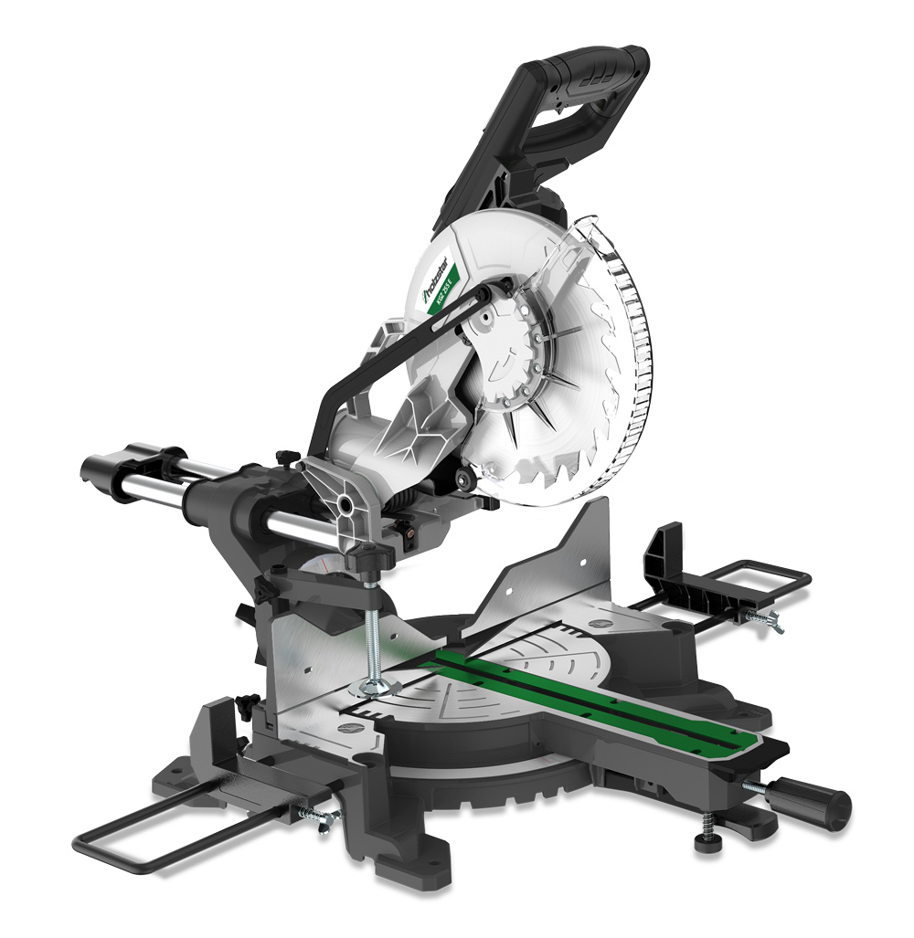 Holzstar KGZ 255 E Pokosová pila s posuvnou hlavou 1800W / 255mm