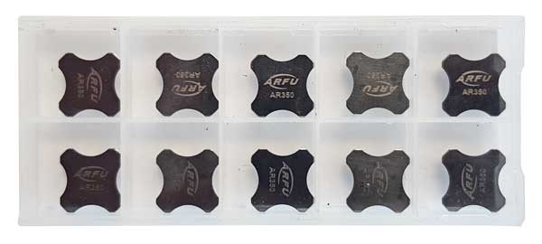 Metallkraft 3992161 Břitové destičky poloměr 3 mm, 10 ks, pro KE 150