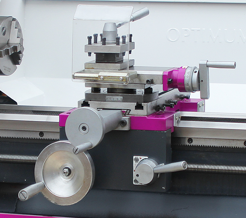 Optimum OPTIturn TU 2807 VB Přesný stolní soustruh s posuvovou skříní - 3427010