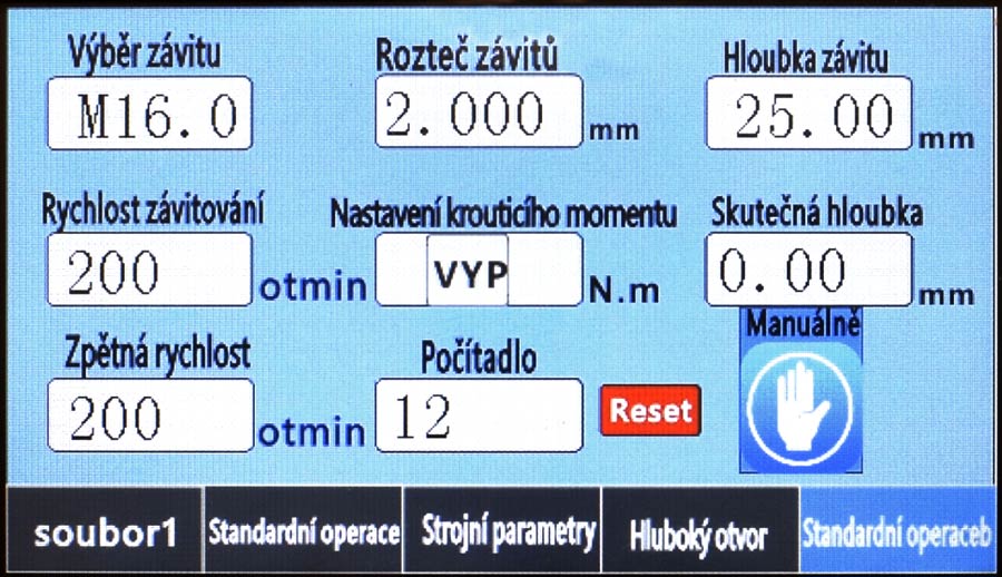 Metallkraft GS 1200-16 E BL Elektrický závitořez - 4450216