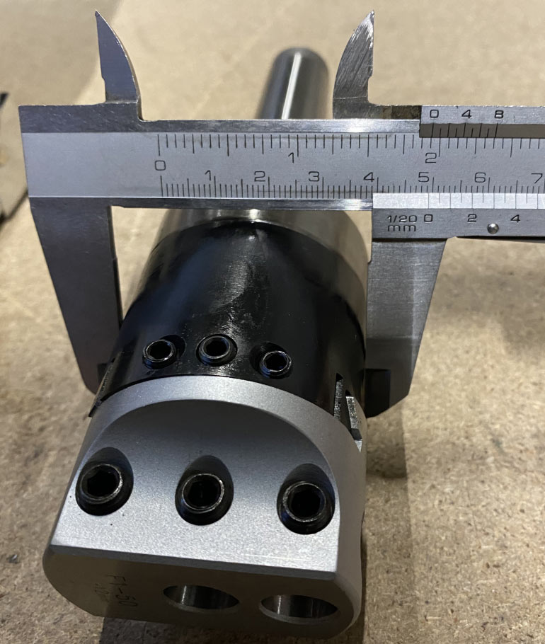 Optimum Přesná vyvrtávací malá hlava - sada MK3 - 3352124