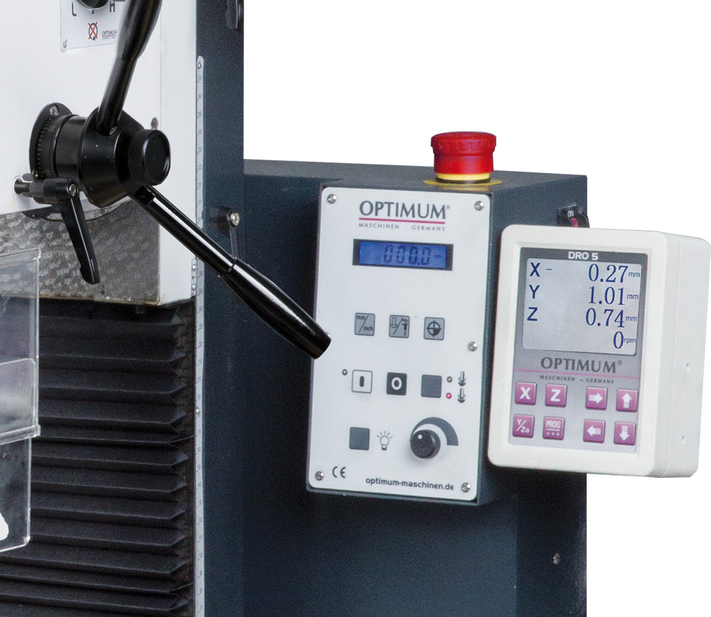 OPTIMUM OPTImill MH 22 VD Stabilní vrtačko - frézka