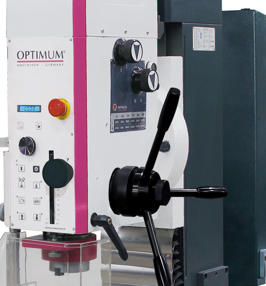 Optimum OPTImill MH 50 G Univerzální a přesná převodová vrtačko-frézka