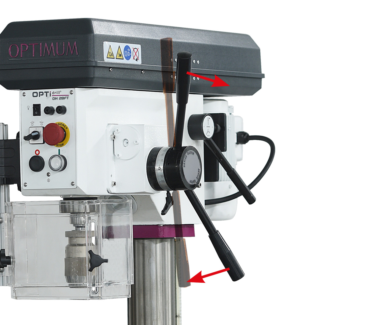 Optimum OPTIdrill DH 24 FT Stolní vrtačka 850W