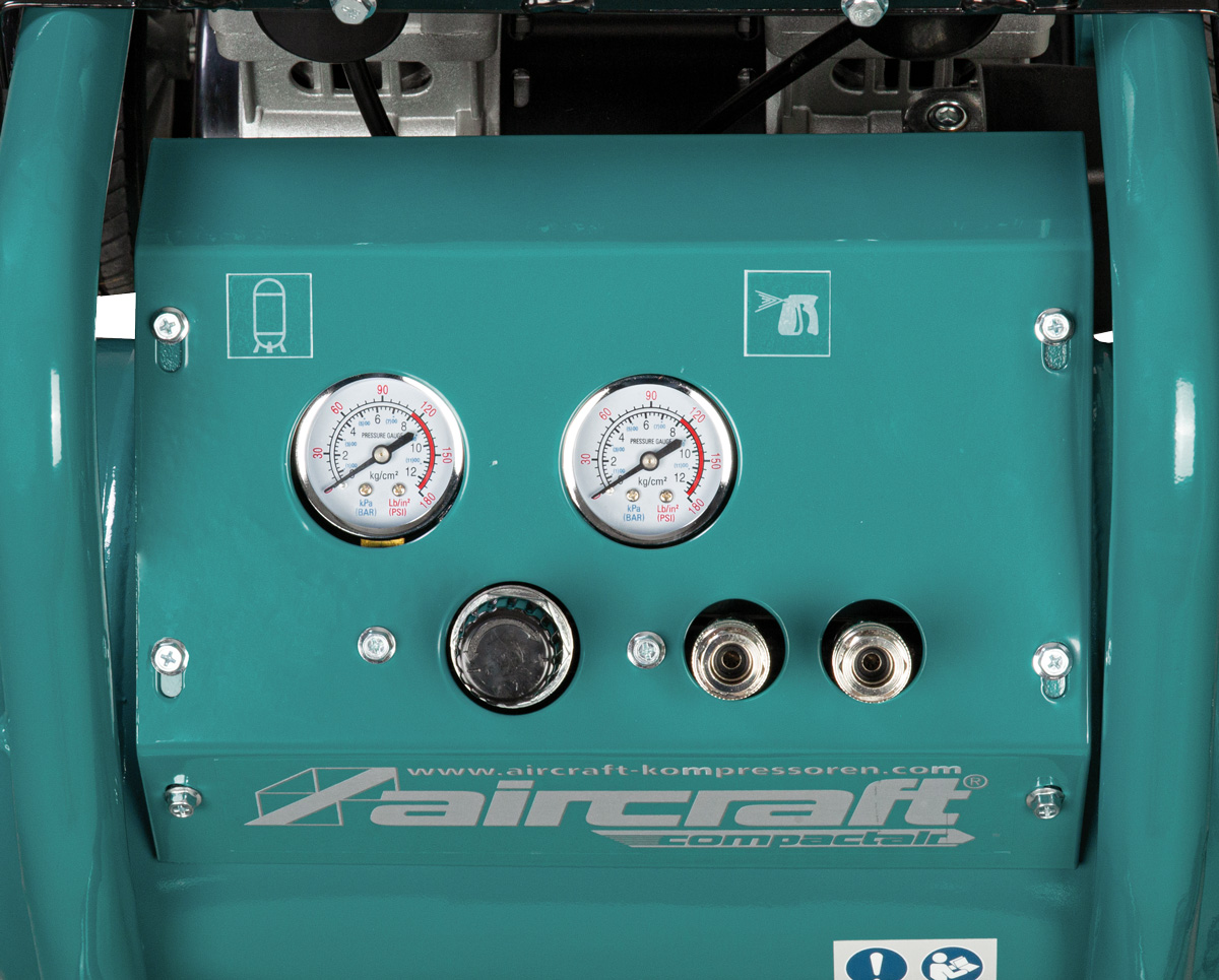 Aircraft Compact-Air 240/20 OF E tichý bezolejový mobilní kompresor 1,38kW - 2005490