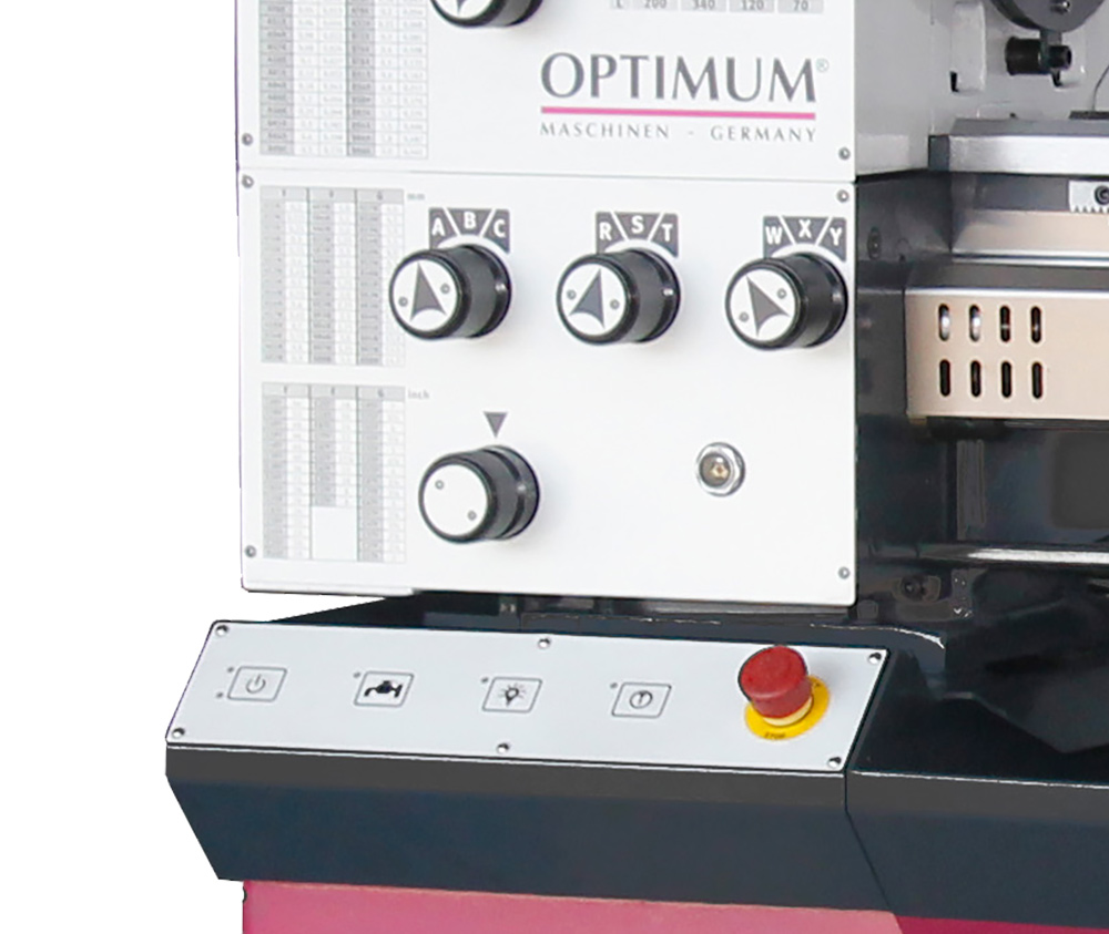 Optimum OPTIturn TM 3610 D Soustruh s digitálním odměřováním polohy