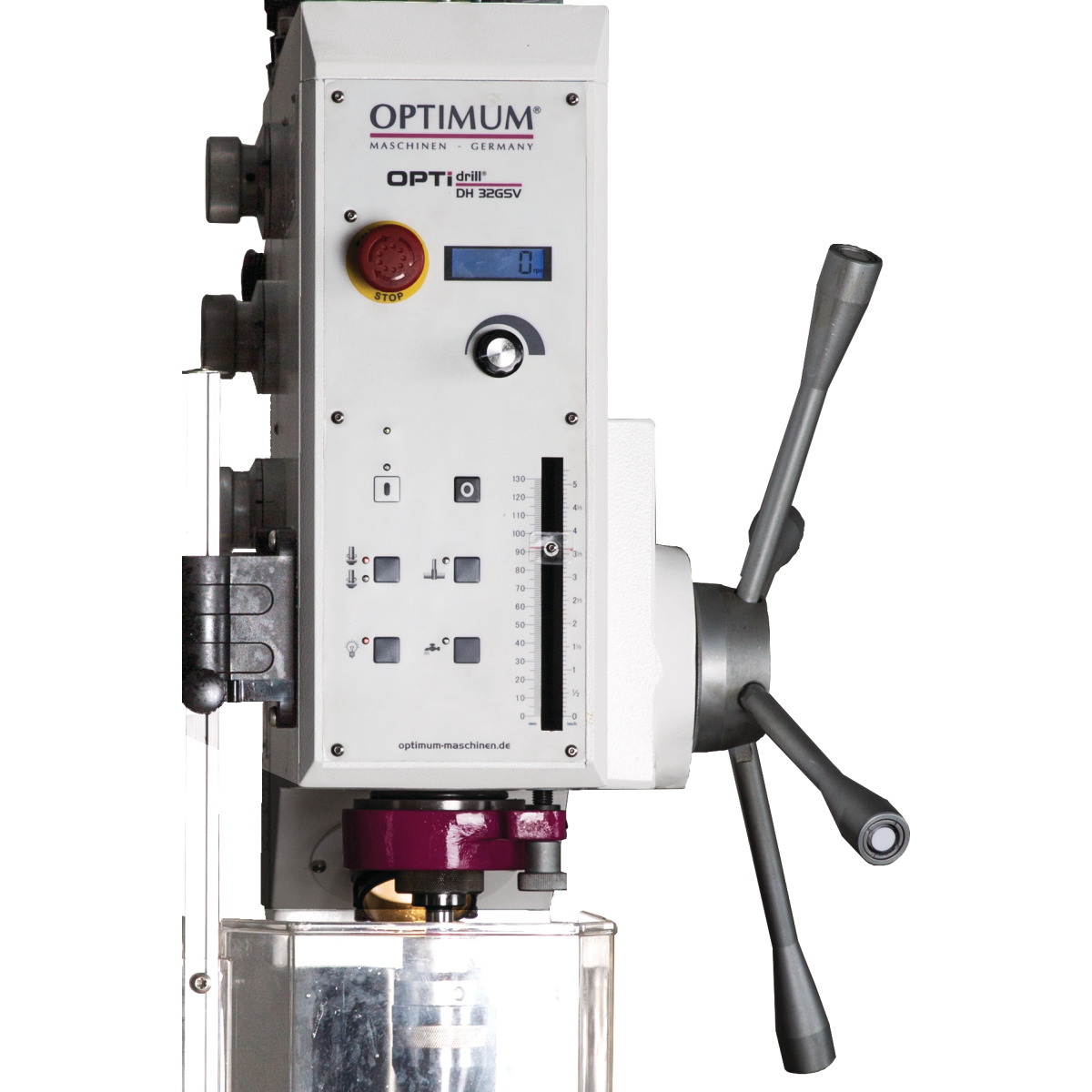 Optimum OPTIdrill DH 32 GSV Sloupová převodová vrtačka - 3034245
