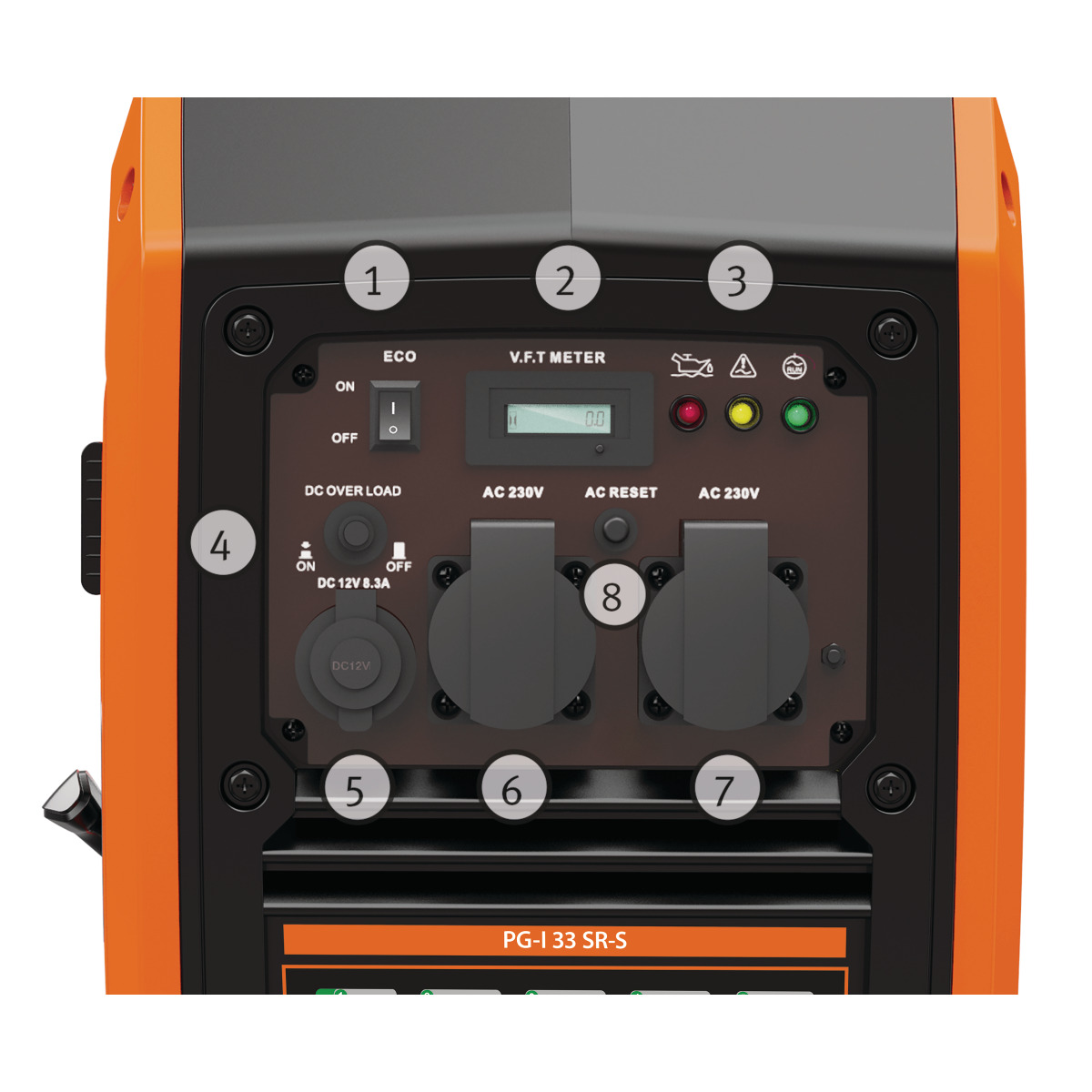 UNICRAFT PG-I 33 SR-S Invertorová elektrocentrála 3,3kW - 6707133