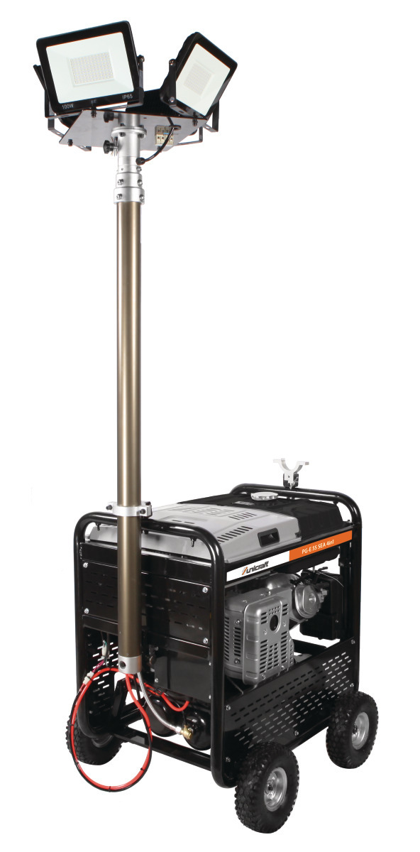 UNICRAFT PG-E 55 SEA 4 in 1 synchronní elektrocentrála + svářečka + kompresor - 6706955