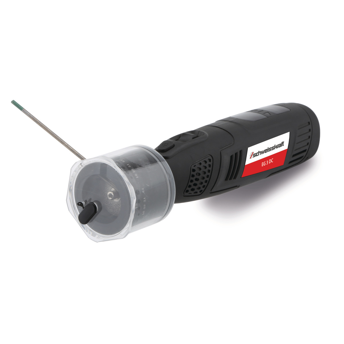 Schweisskraft EG 3 DC Akumulátorová bruska na elektrody 12V, 2,5Ah - 1692003