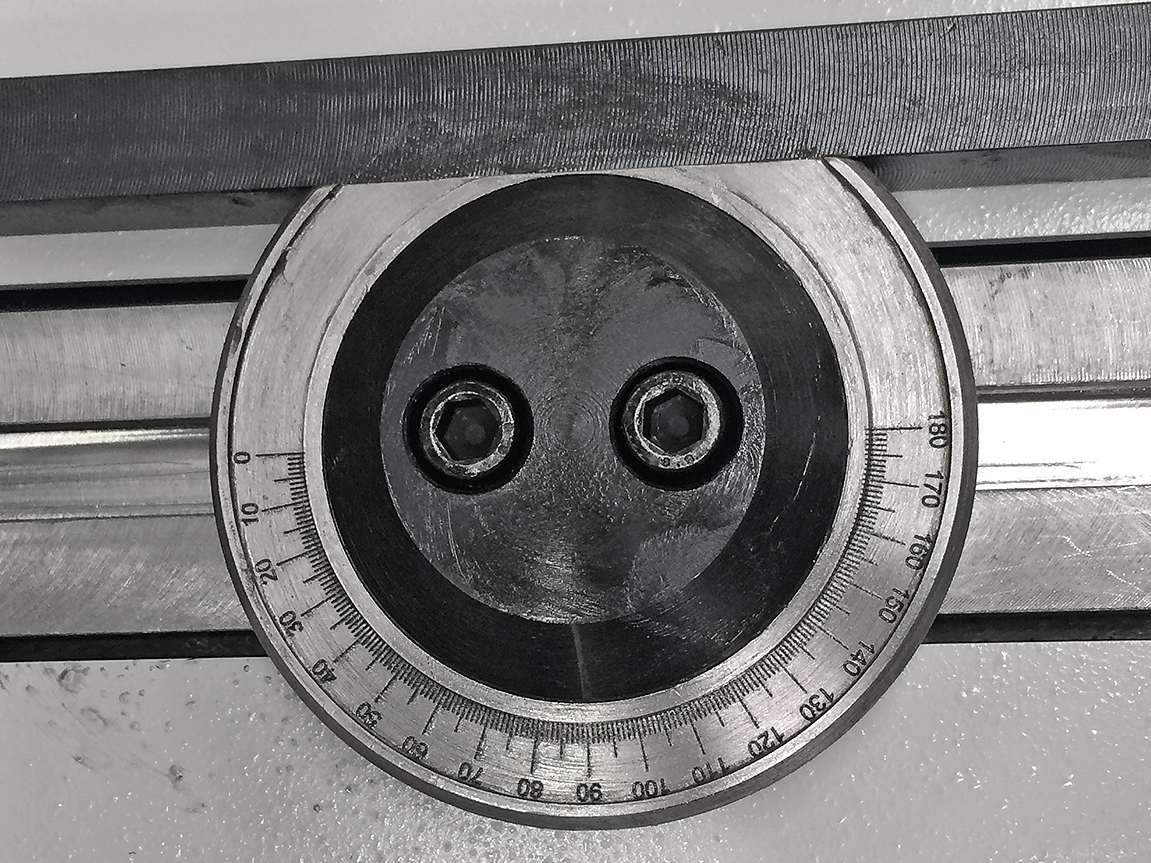 Metallkraft 3887220 Nastavitelný úhlový doraz 0° – 180° pro MTBS B