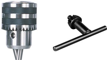 Metallkraft Sklíčidlo 1 – 16 mm a klíč - 3876005