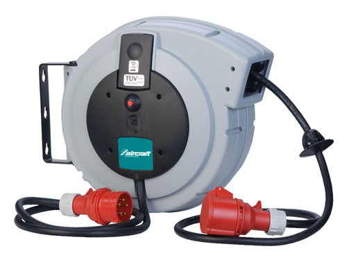 Aircraft® Navíjecí buben s kabelem KAR PRO 5 × 1,5/10 m, 400 V