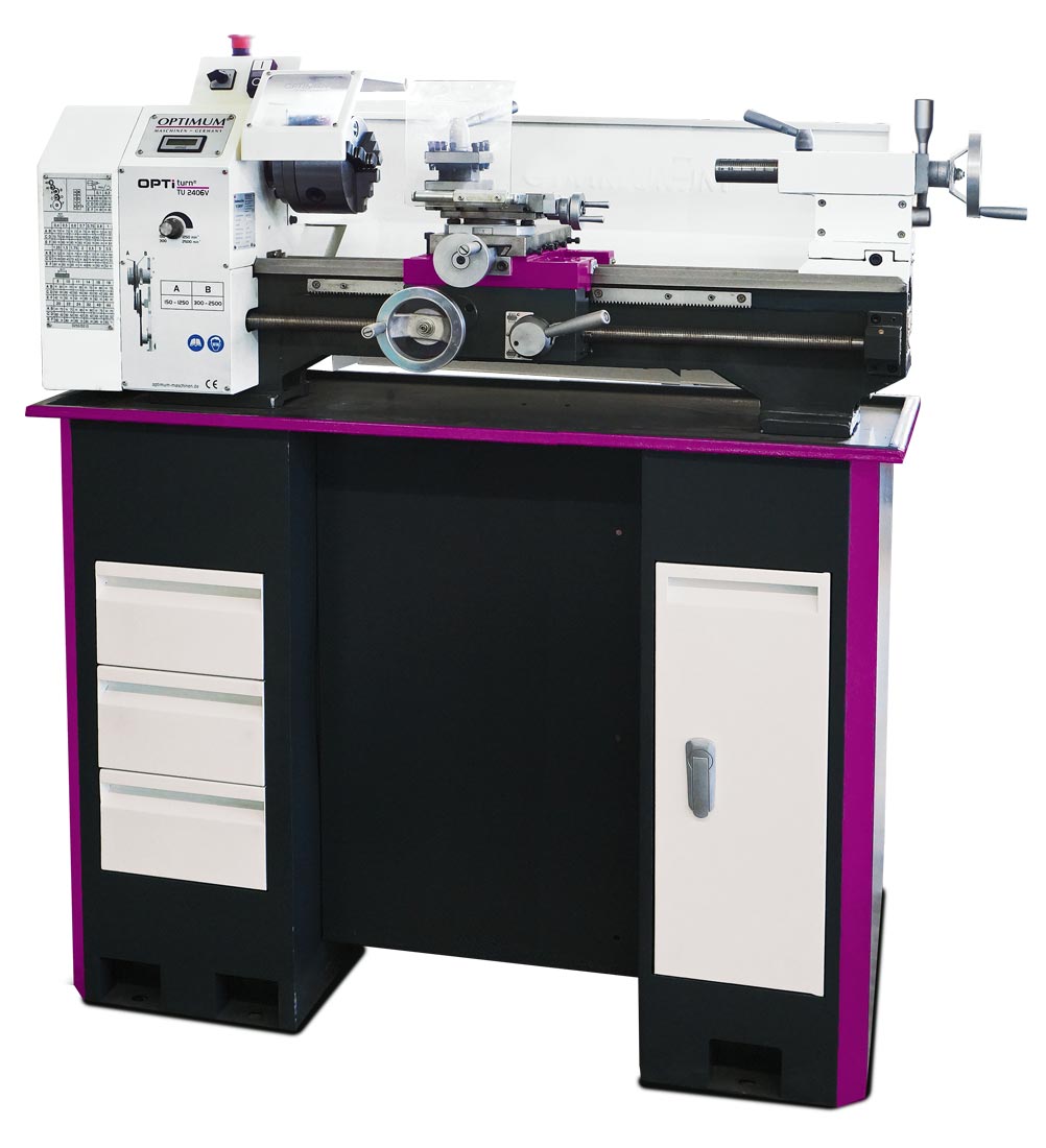 Optimum OPTIturn TU 2406 V stolní soustruh - 3420355